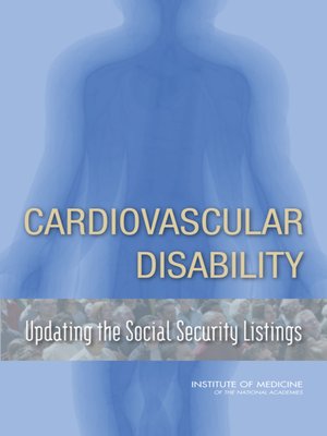 cover image of Cardiovascular Disability